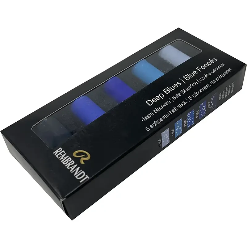 Pastele suche połówki Rembrandt Micro zestaw 5 szt. Deep Blues Set 03