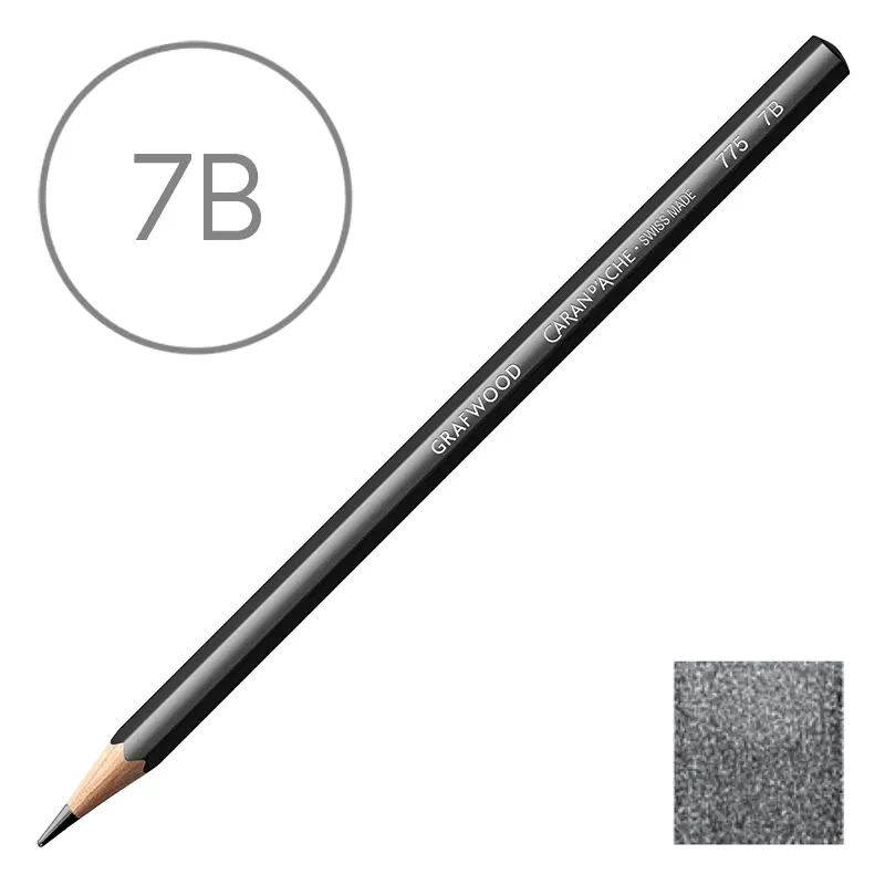 Ołówek Caran d'Ache 775 Grafwood 7B 01