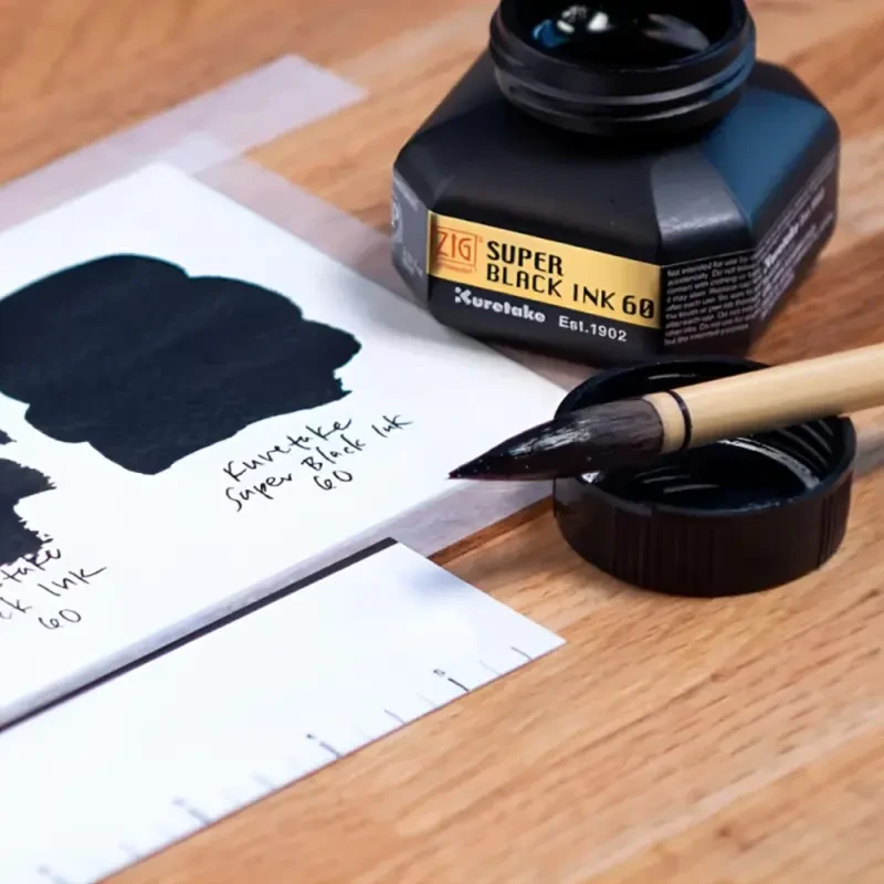 Tusz pigmentowy Kuretake ZIG Cartoonist Special Black Ink 60 ml - czarny 03