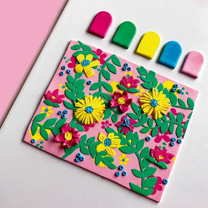 Zestaw modeliny Fimo Soft Basic 9 kolorów + akcesoria 03