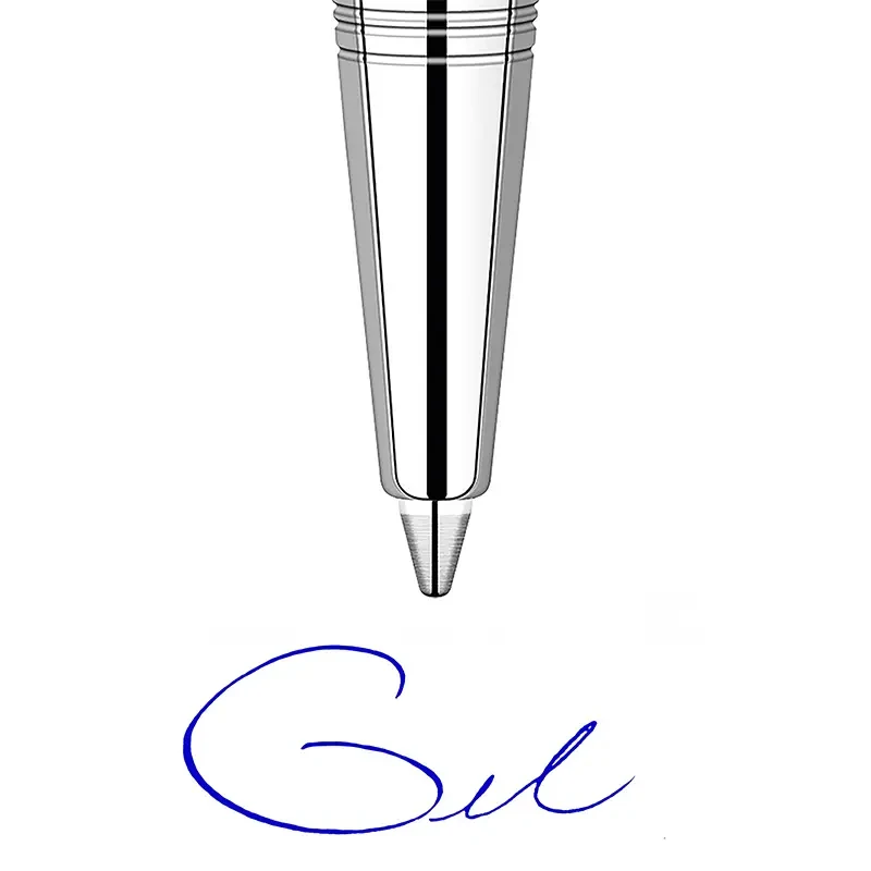 Wkłady do długopisu żelowe Parker Quink Gel 2 szt. M niebieskie 02