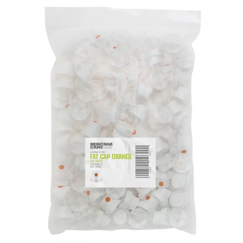 Końcówka do sprayu Montana Fat Cap White/Orange 02