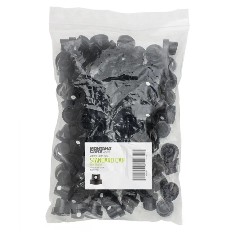 Końcówka do sprayu Montana Standard Cap Black/White 02