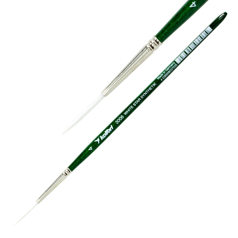 Pędzel syntetyczny do linii Kolibri 3006 Liner - 4 - okrągły literniczy 01