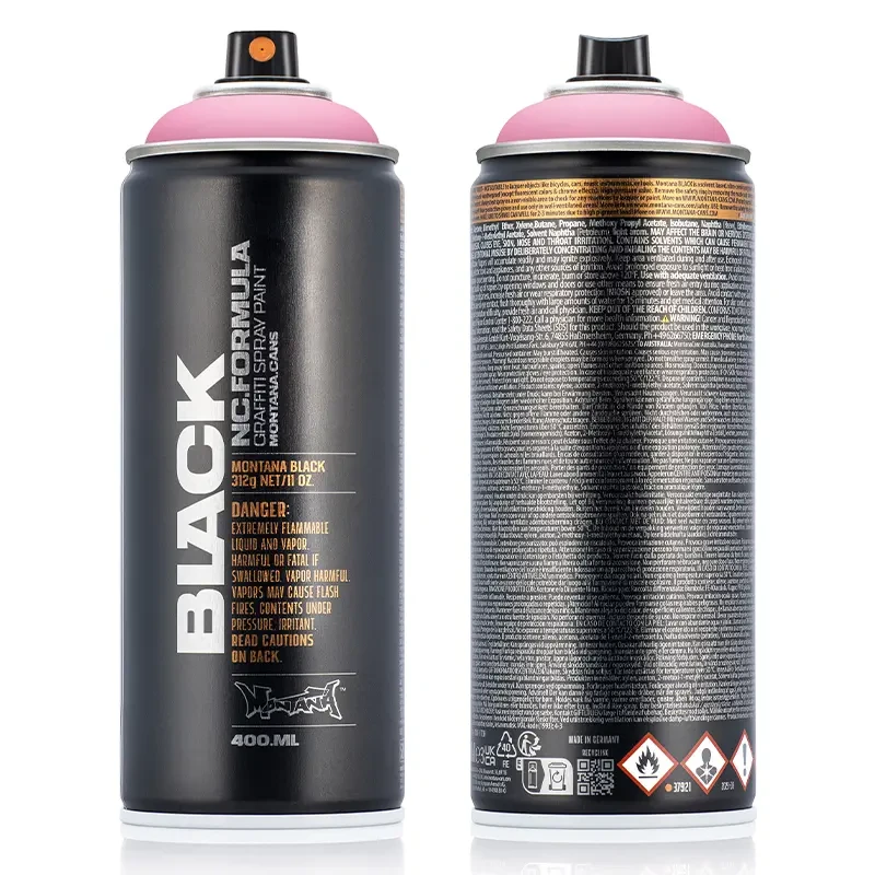 Farba w sprayu Montana Black 400 ml BLK 3120 Pink Cadillac 02