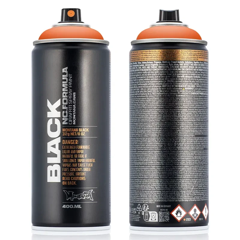 Farba w sprayu Montana Black 400 ml BLK 2085 Halloween 02