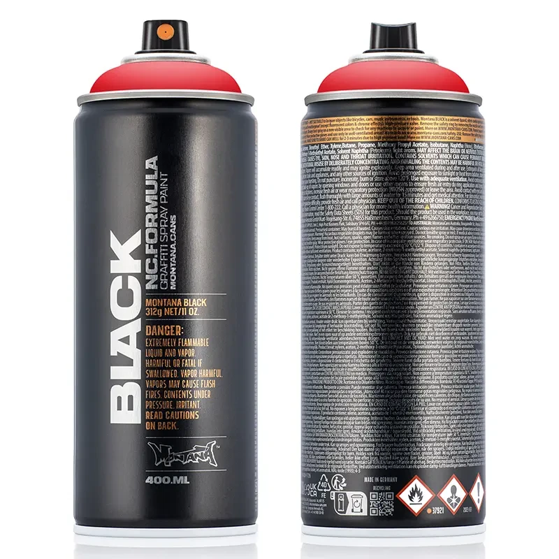 Farba w sprayu Montana Black 400 ml BLK 2093 Code Red 02