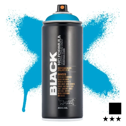 Farba w sprayu Montana Black 400 ml BLK 5030 Light Blue
