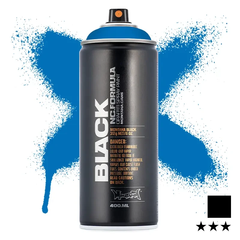 Farba w sprayu Montana Black 400 ml BLK 5070 Horizon 01