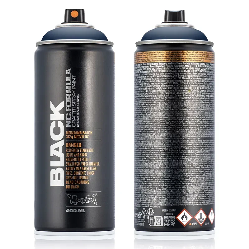 Farba w sprayu Montana Black 400 ml BLK 5092 Dark Indigo 02