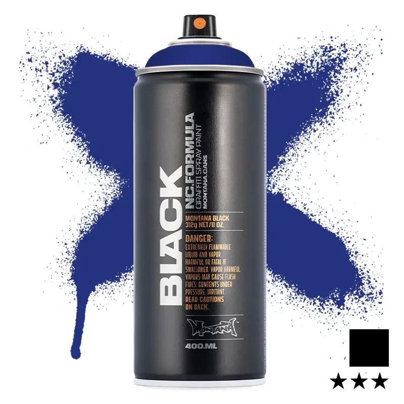Farba w sprayu Montana Black 400 ml BLK 5270 Sorrento Blue 01