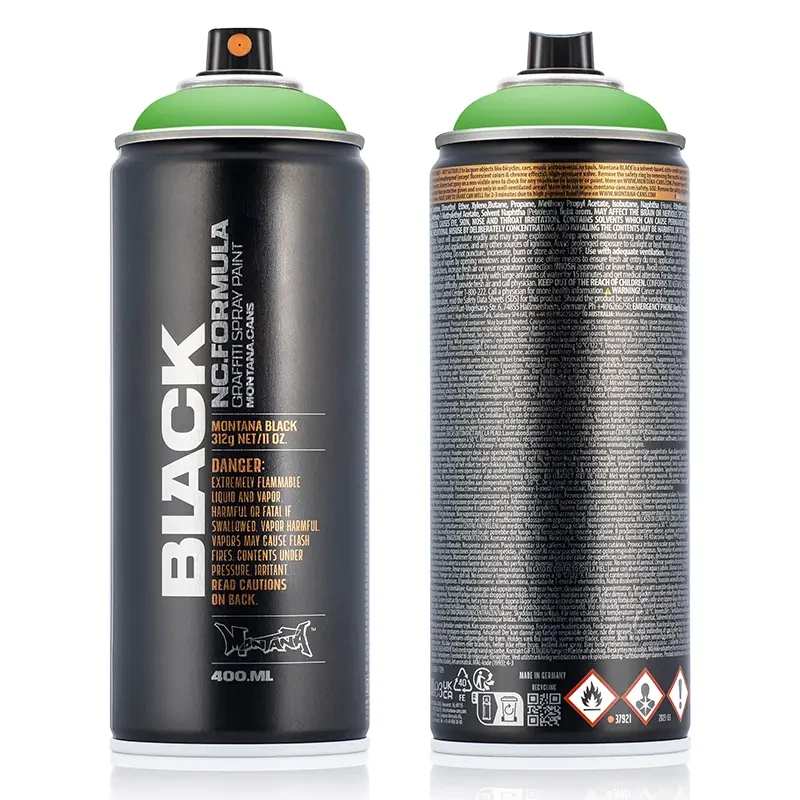 Farba w sprayu Montana Black 400 ml BLK 6045 Irish Green 02
