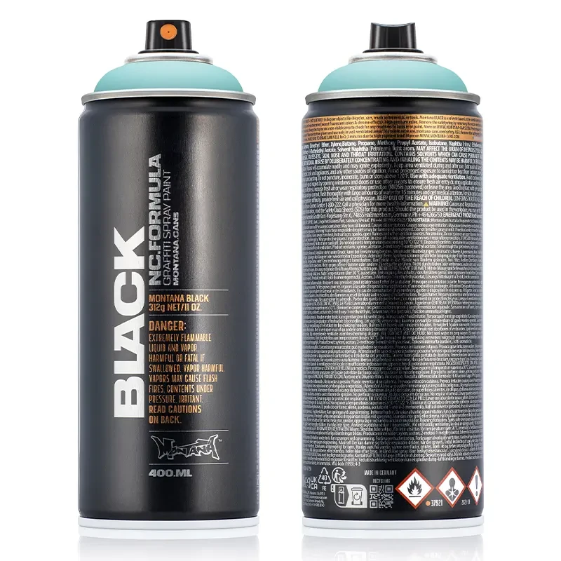 Farba w sprayu Montana Black 400 ml BLK 6110 Tiffany 02