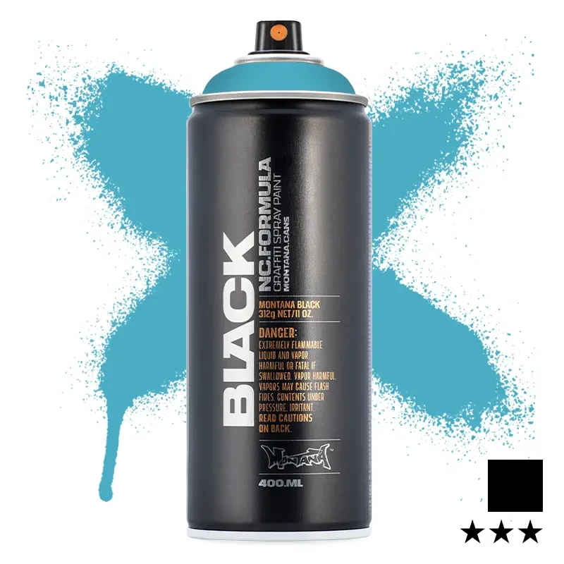Farba w sprayu Montana Black 400 ml BLK 6130 Cool Cologne 01