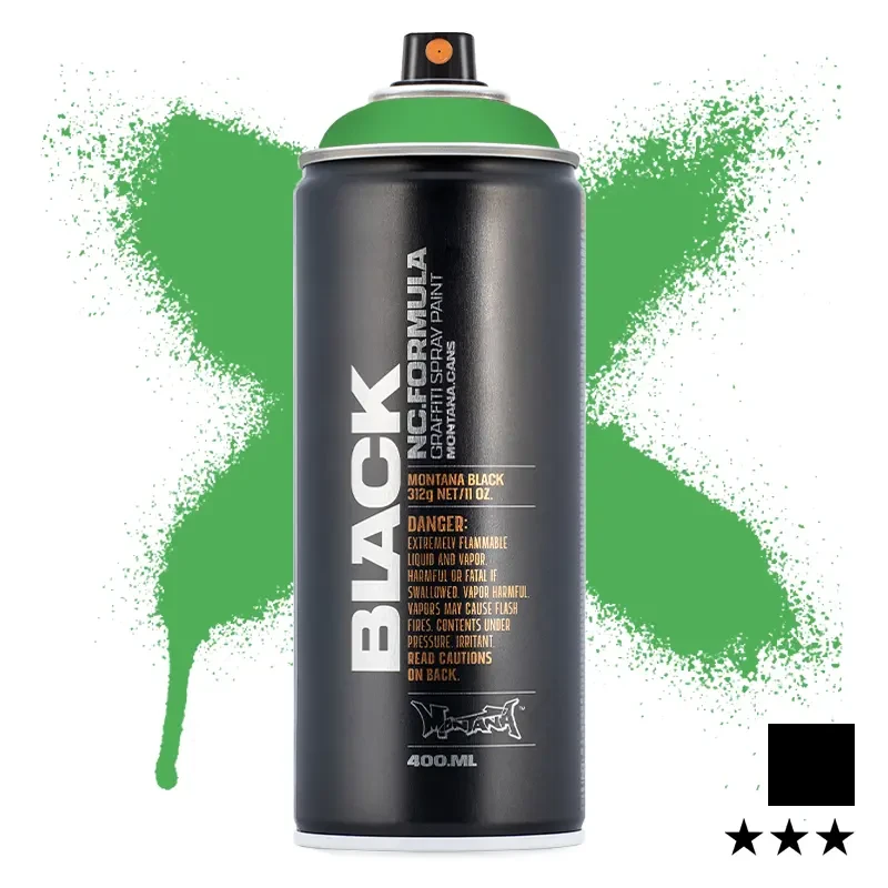 Farba w sprayu Montana Black 400 ml BLK 6220 Revolt Green 01