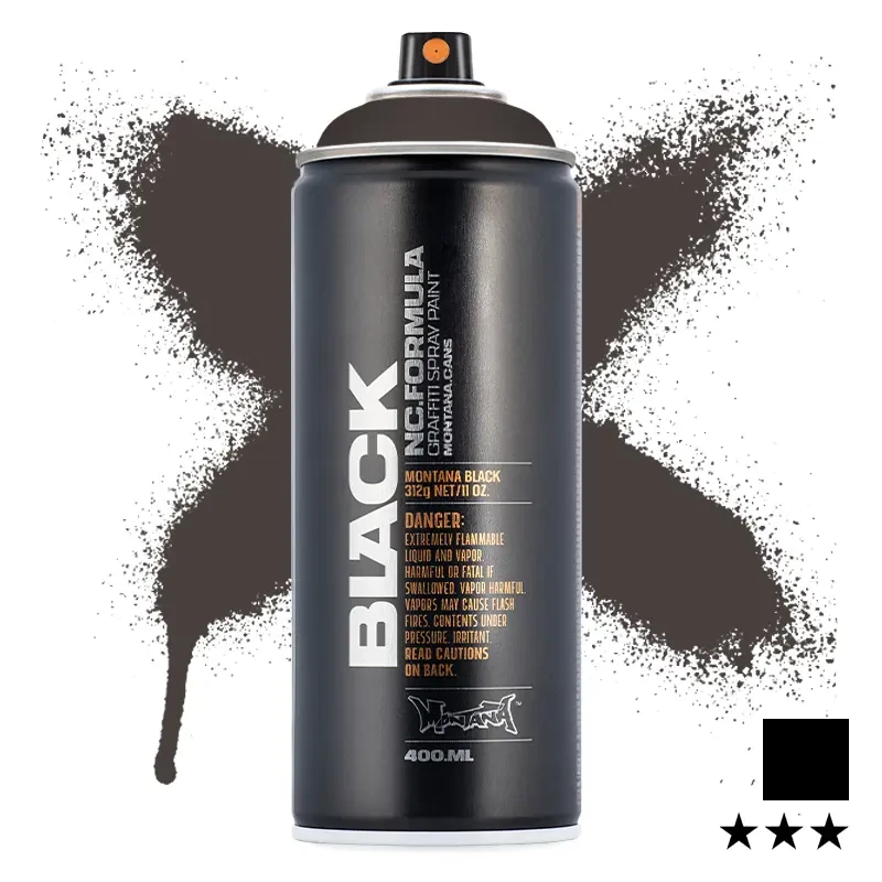 Farba w sprayu Montana Black 400 ml BLK 7080 Ant 01