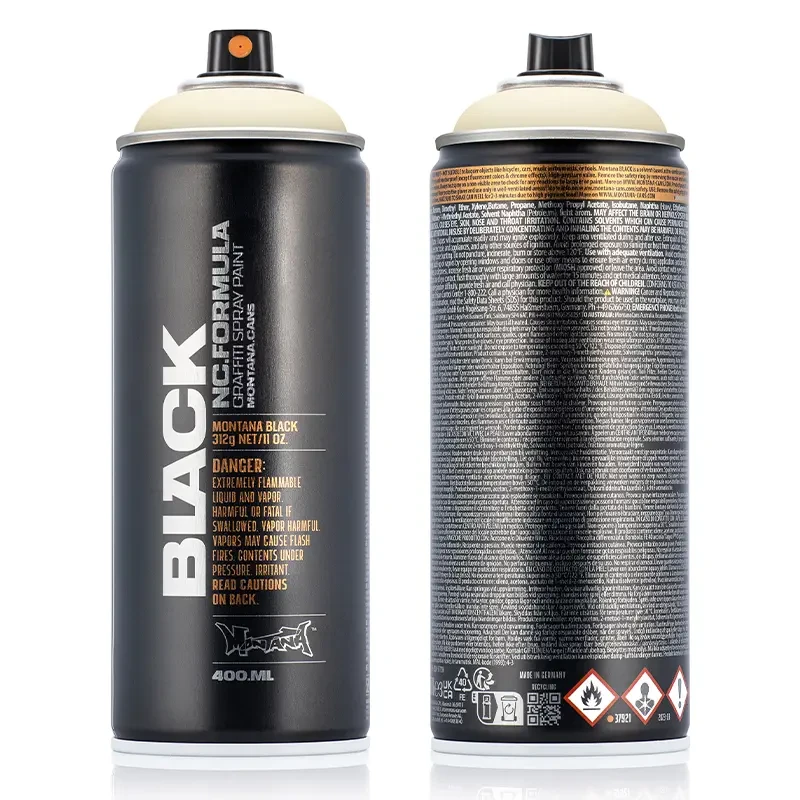 Farba w sprayu Montana Black 400 ml BLK 8000 Ivory 02