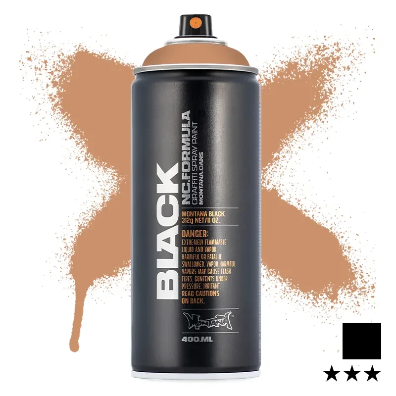 Farba w sprayu Montana Black 400 ml BLK 8040 Cremino 01