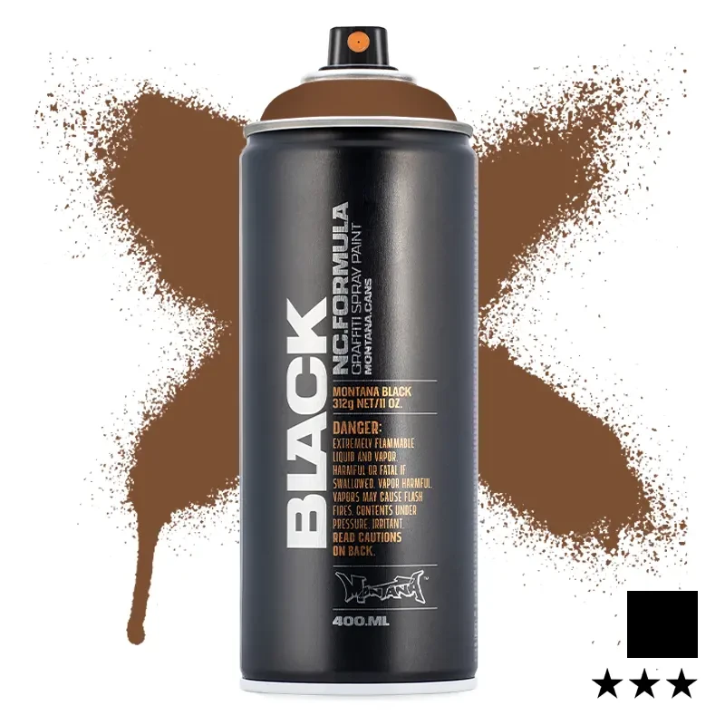 Farba w sprayu Montana Black 400 ml BLK 8060 Chocolate 01