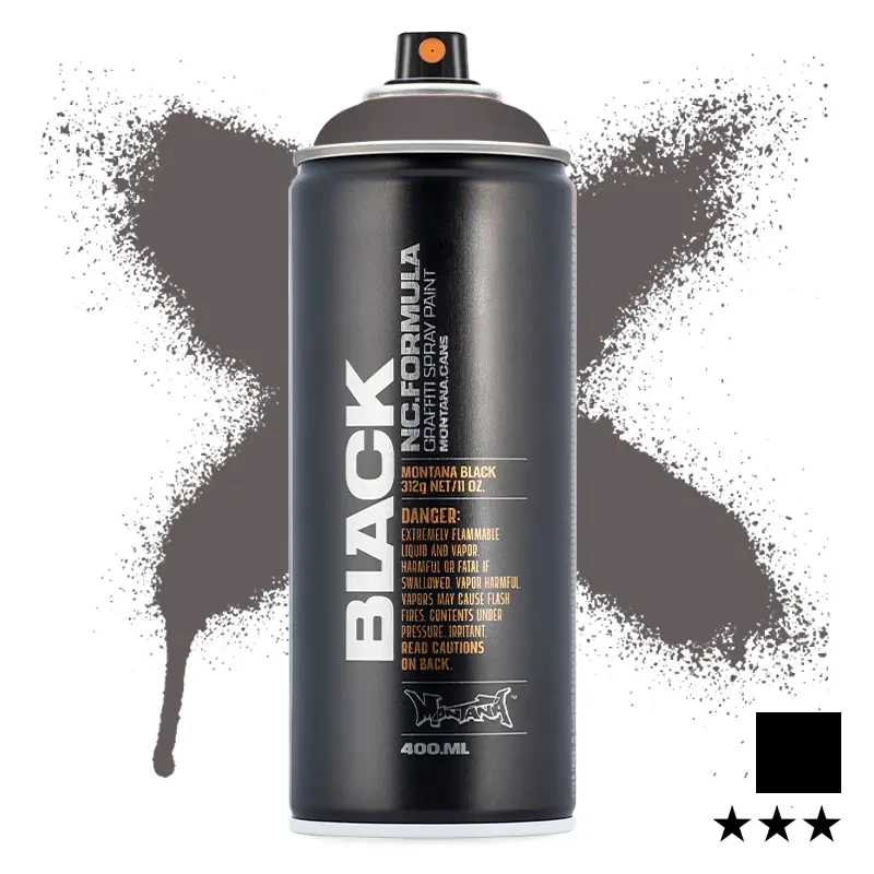 Farba w sprayu Montana Black 400 ml BLK 7340 Dumbo 01