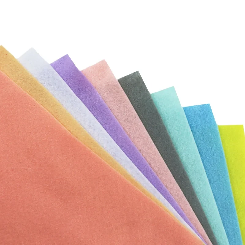 Filc dekoracyjny Folia Paper Bringmann Bastelfilz A4 zestaw 10 ark MIX pastel 02