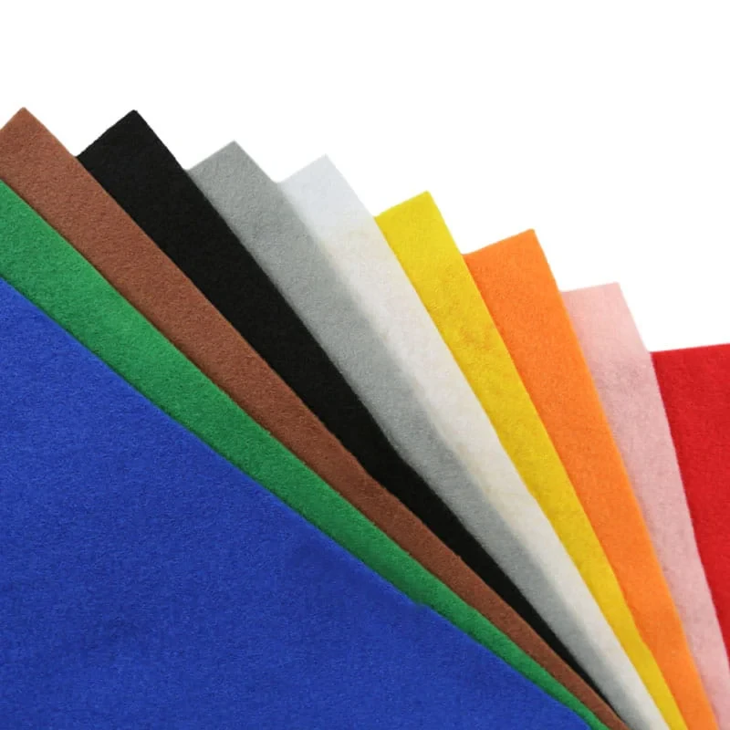 Filc dekoracyjny A4 Folia Paper Birgman 1,5 mm zestaw 10 arkuszy - mix Basic 02