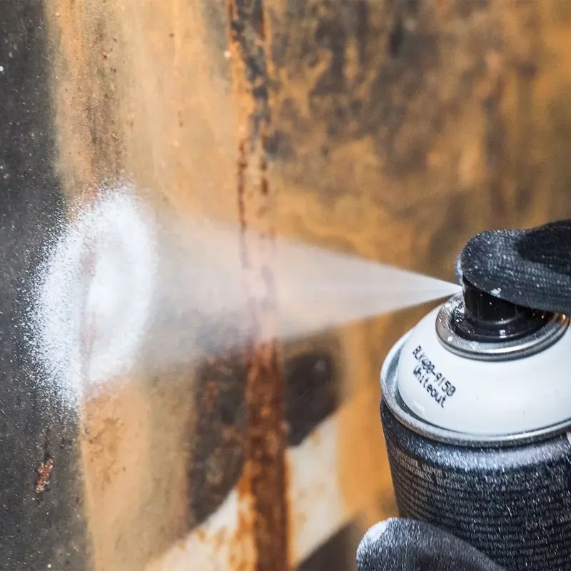 Farba w sprayu Montana Black 400 ml BLK 9150 Whiteout  03