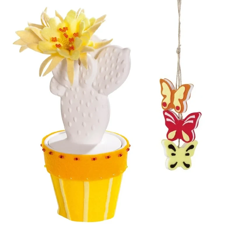 Filc dekoracyjny Folia Paper Bringmann A4 zestaw 10 arkuszy - MIX żółty 08