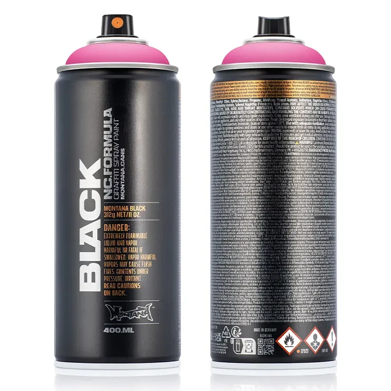 Farba w sprayu Montana Black 400 ml P4000 Power Pink 12