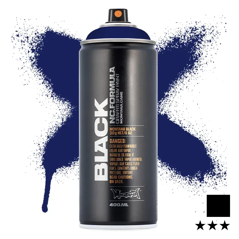 Farba w sprayu Montana Black 400 ml P4100 Power Violet 01