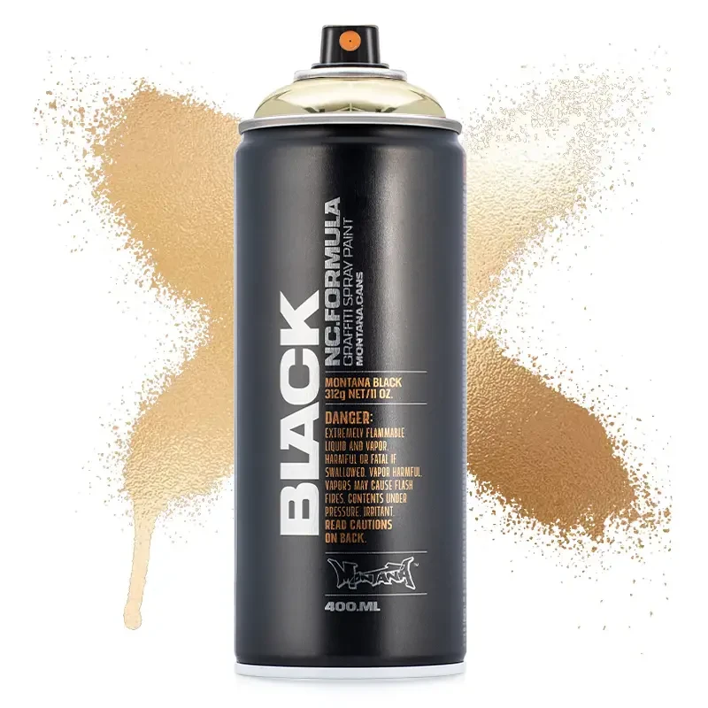 Farba w sprayu Montana Black 400 ml Gold Goldchrome 01