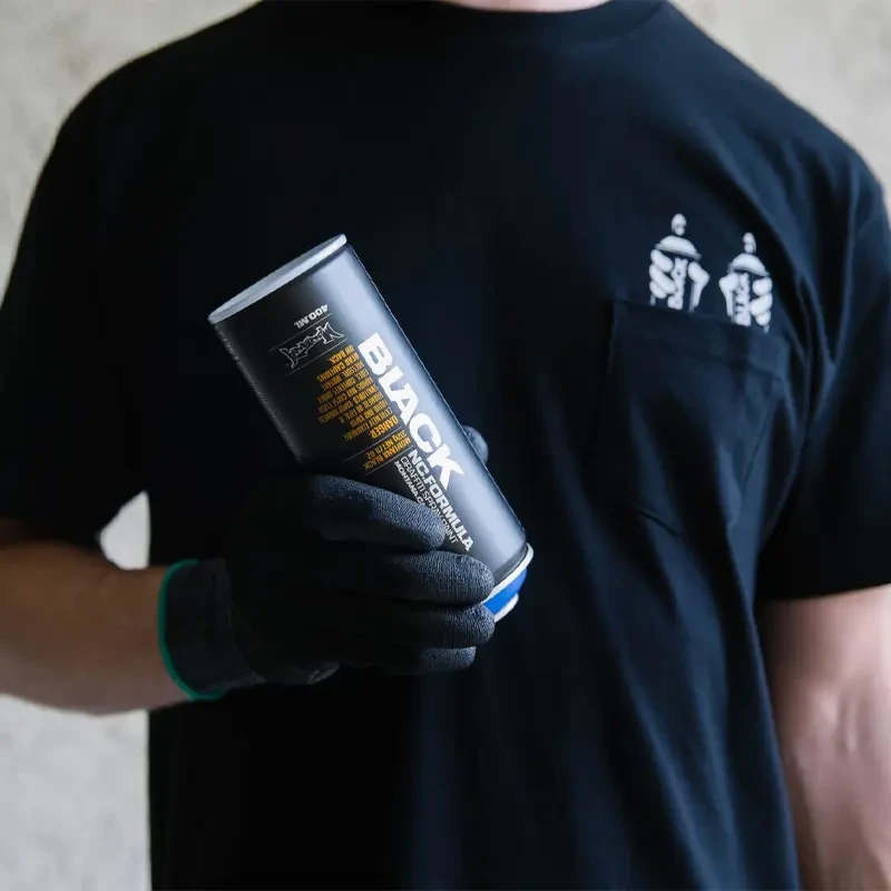 Farba w sprayu Montana Black 400 ml BLK 4160 Wizard 03