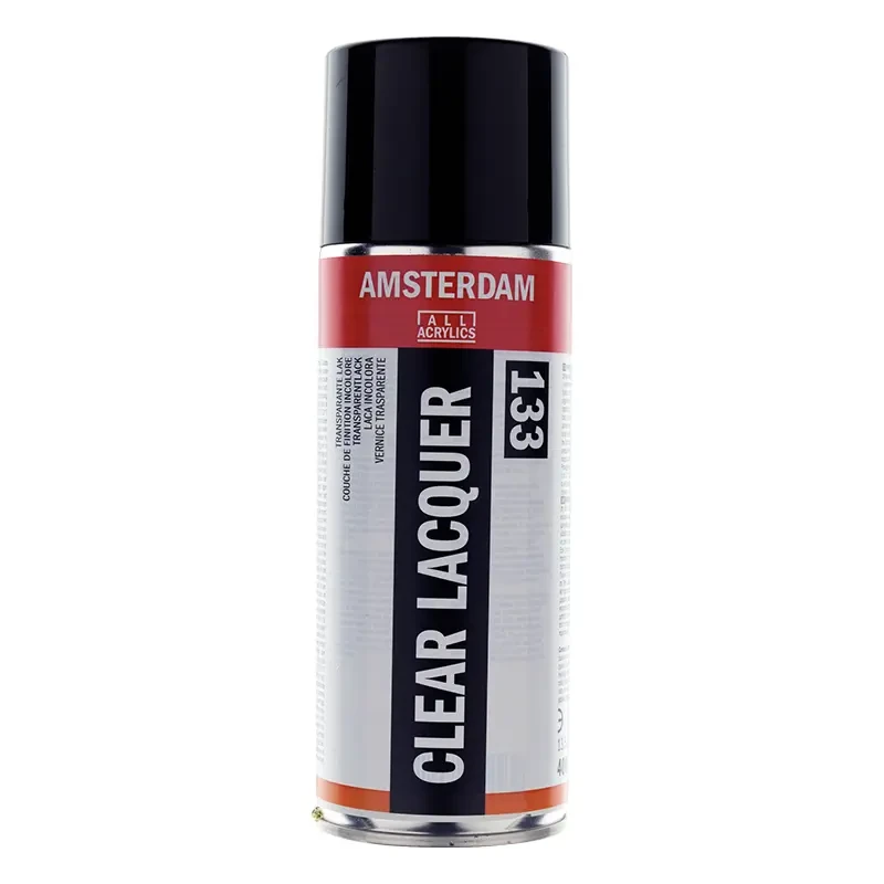 Lakier w sprayu Amsterdam 133 Clear Lacquer Gloss 400 ml 01