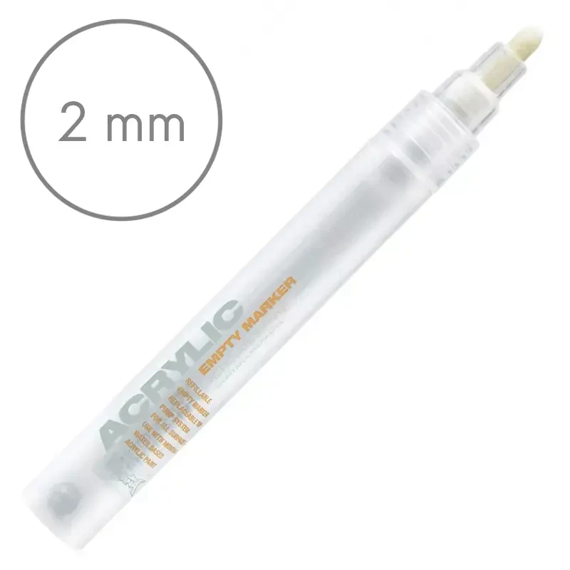 Pusty marker Montana Acrylic Fine 2 mm 01