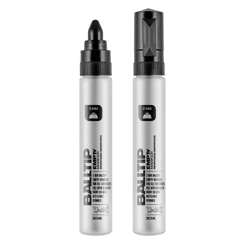 Pusty marker Montana Black Balltip 2 mm 05