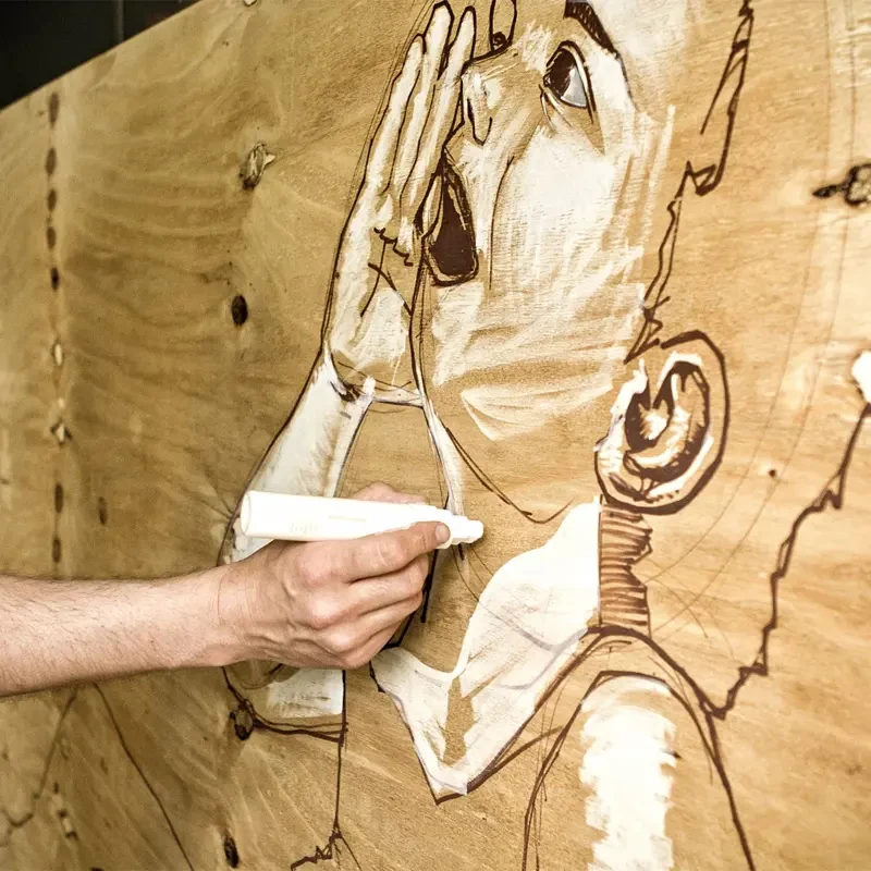 Końcówka filcowa do markera Montana Acrylic 15 mm 3 szt. 03