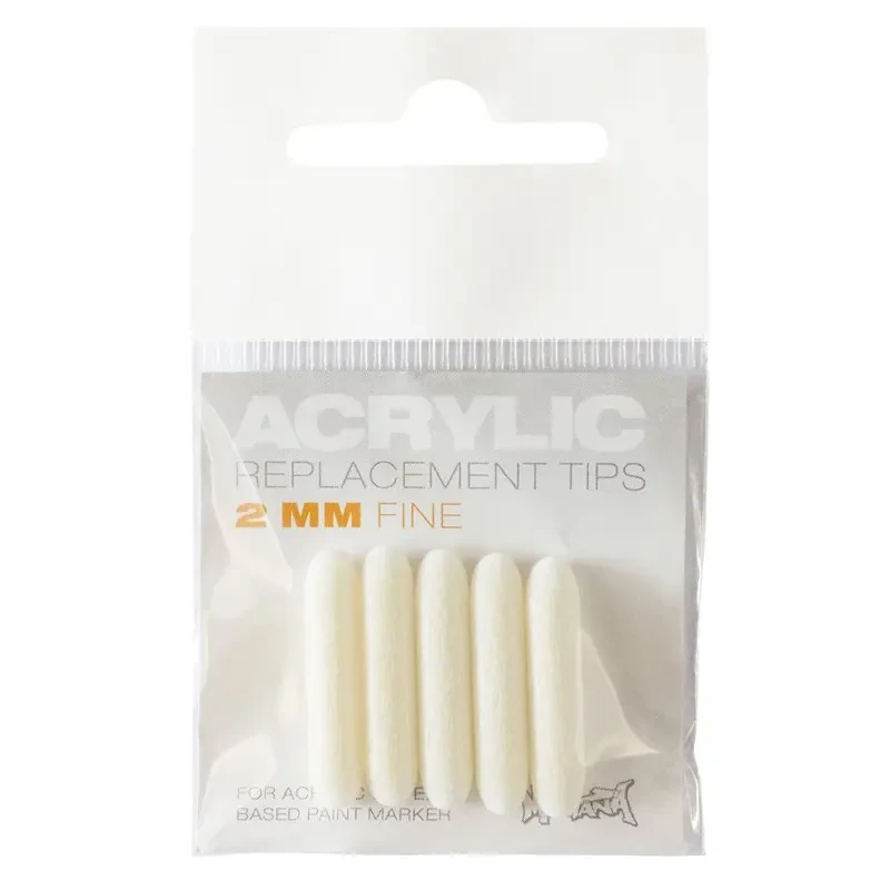 Końcówka filcowa do markera Montana Acrylic 2 mm 5 szt. 01