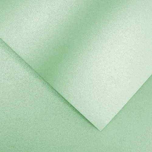 Papier ozdobny metalizowany Millenium miętowy - A4, 220 g, 20 ark.