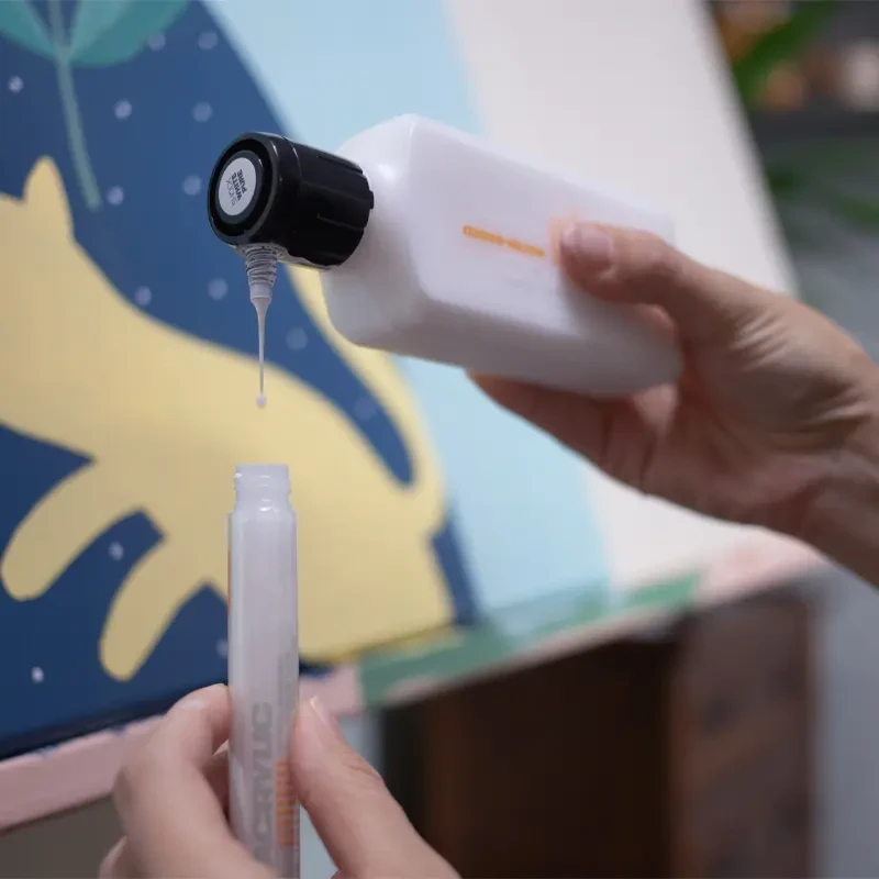 Farba Montana Acrylic Paint Refill 180 ml SH 9000 Black 08