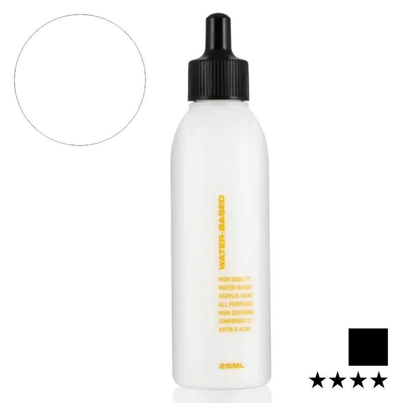 Farba Montana Acrylic Paint Refill 25 ml SH 9120 White Pure 01