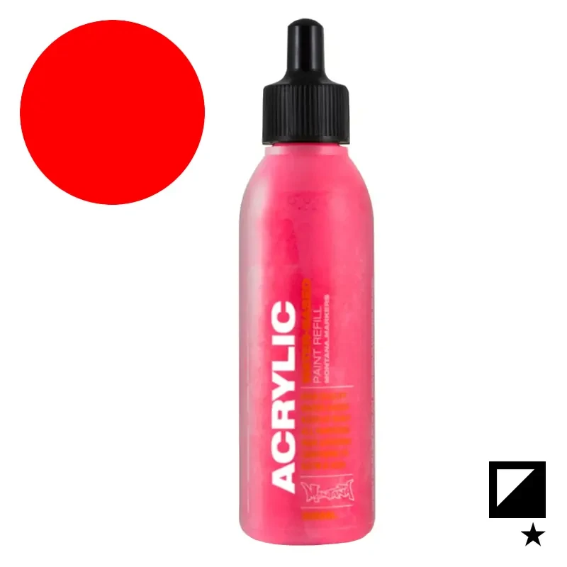 Farba Montana Acrylic Paint Refill 25 ml F3000 Fire Red 01