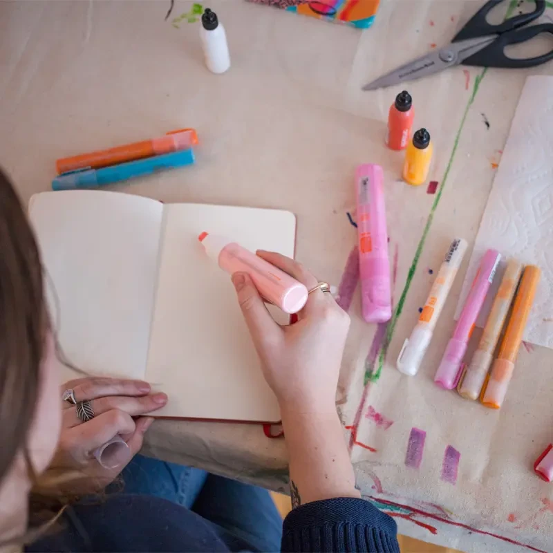 Farba Montana Acrylic Paint Refill 25 ml 100% Cyan 03