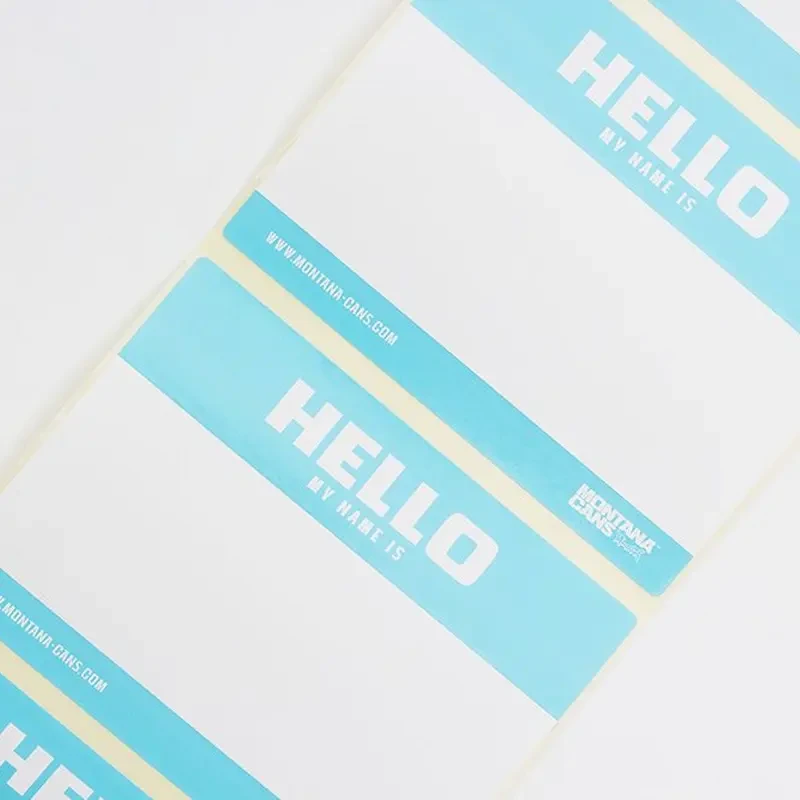 Naklejki Montana Hello My Name – rolka 500 szt. 05