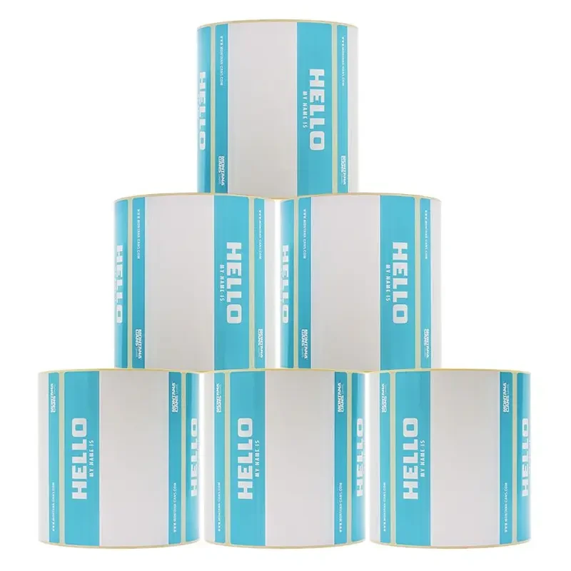 Naklejki Montana Hello My Name – rolka 500 szt. 08