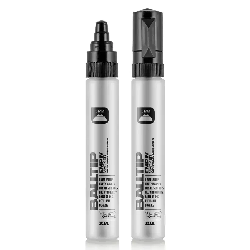 Pusty marker Montana Black Balltip 6 mm 05