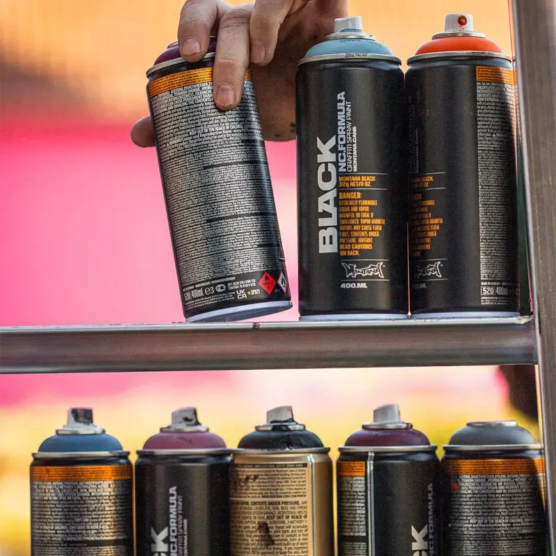 Farba w sprayu Montana Black 400 ml BLK 1070 Pecan Nut 02