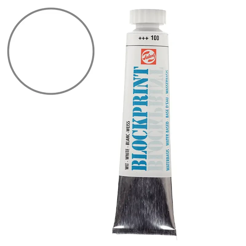 Farba do linorytu Blockprint Royal Talens 20 ml 100 White 01