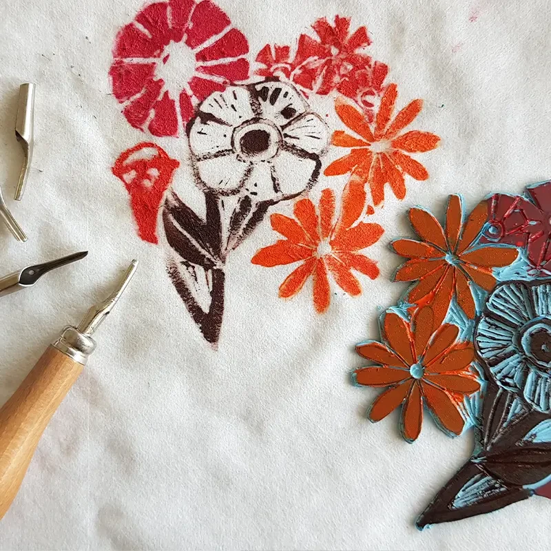 Farba do linorytu Blockprint Royal Talens 20 ml 100 White 05