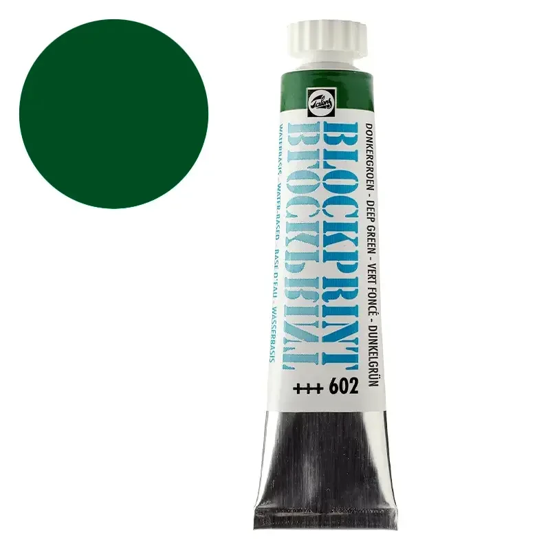 Farba do linorytu Blockprint Royal Talens 20 ml 602 Dark green 01