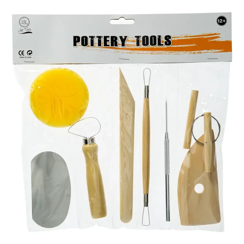 Narzędzia do gliny i ceramiki zestaw A15201 - 8 szt. 01